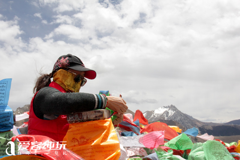 也拉山掛經幡 (2)