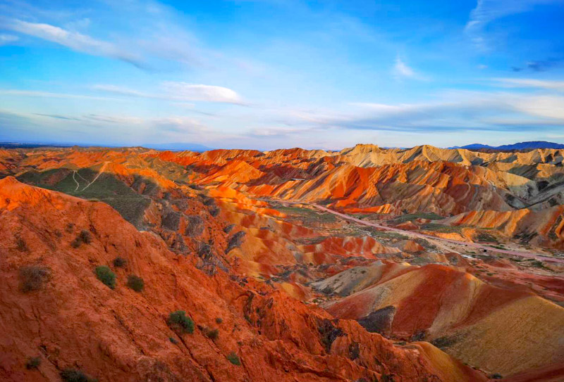七彩丹霞 (8) 七彩丹霞 (8)