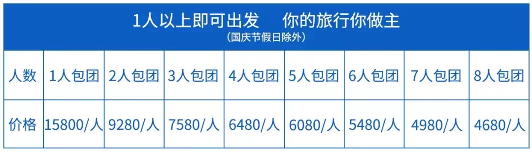 七藏溝定制價格表