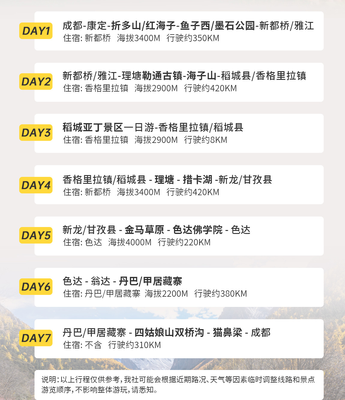 稻城亞丁+色達7日游1_11 稻城亞丁+色達7日游1_11