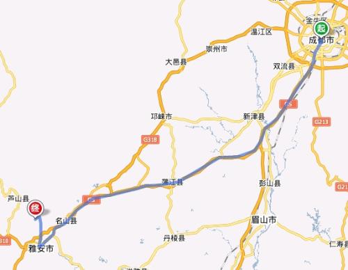 碧峰峽交通地圖