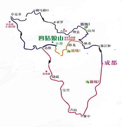 自駕四姑娘山 看最美冰山