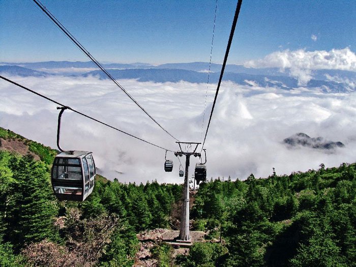 螺髻山索道是必須乘坐的嗎